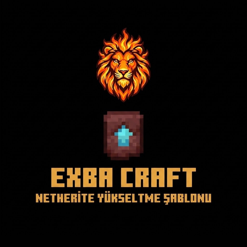 NETHERİTE YÜKSELTME ŞABLONU